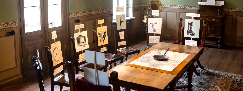 Speisesaal, verwandelt